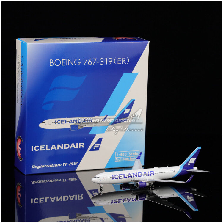 1:400 Phoenix ICELANDAIR BOEING 767-300ER Airplane Plane Diecast Aircraft Model