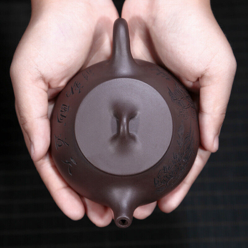true yixing zisha tea set handmade carved shipiao pot master tea cup pitcher new