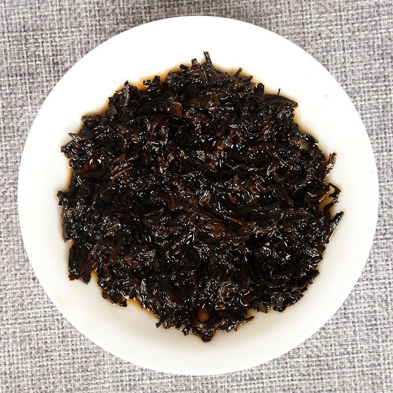 357g Yunnan Tea Shen Shan Ye Yun Ripe Tea Cake Qi Zi Cake Tea Ripe Pu Erh Tea