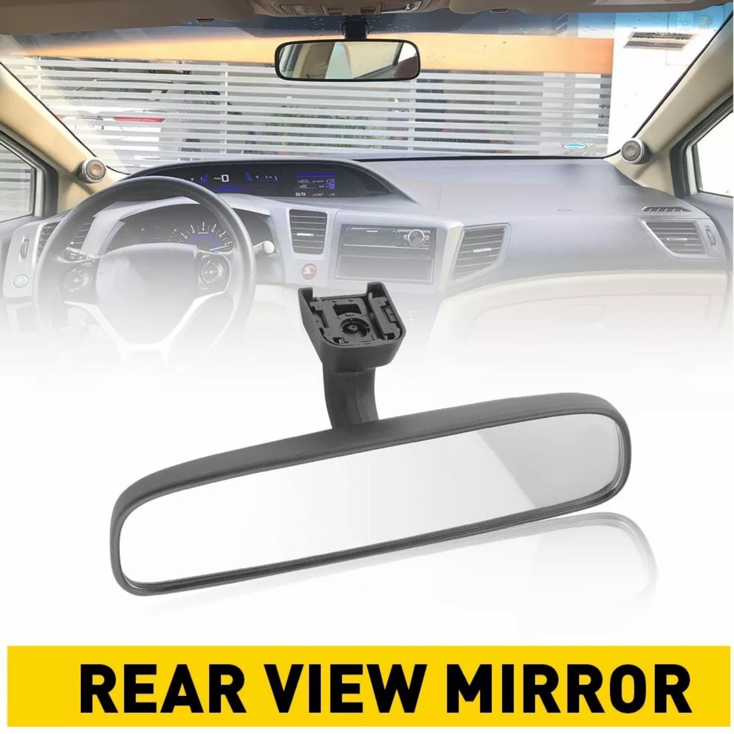 1 x Interior Rear View Mirror 76400-SEA-004 For Honda Accord Civic CR-V Odyssey
