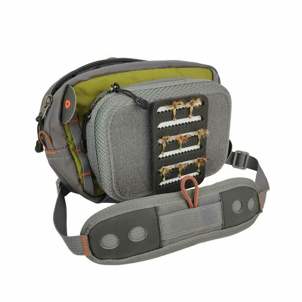 Fishing Fly Boxes Aluminum Flies 10 Compartments Aluminum Alloy Silver Green Red