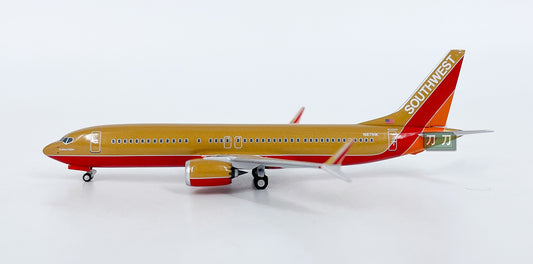 1:400 NG Lite SOUTHWEST AIRLINERS B737MAX8 Passenger Airplane Diecast Model