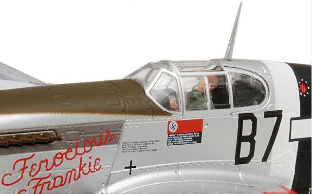 Gemini aces P-51B Fighter Ferocious Frankie 1/72 diecast plane model aircraft