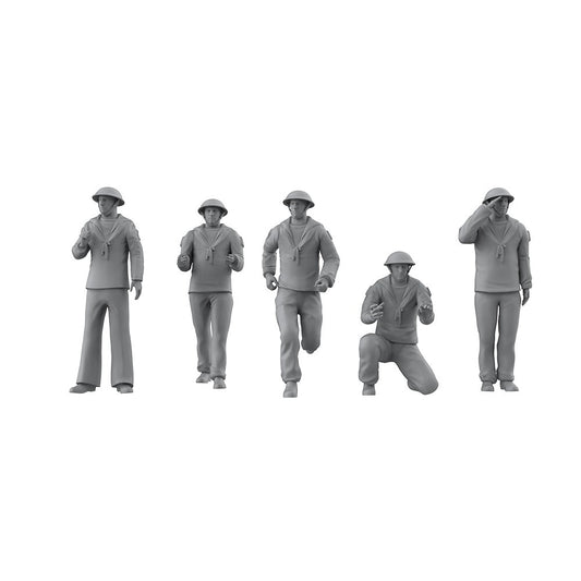 Yao's Studio SSCR700014 1/700 Model Upgrade Parts British Navy Sailors