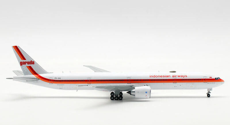 1:400 JC WINGS Indonesian Airways BOEING 777-300ER Passenger Plane Diecast Model