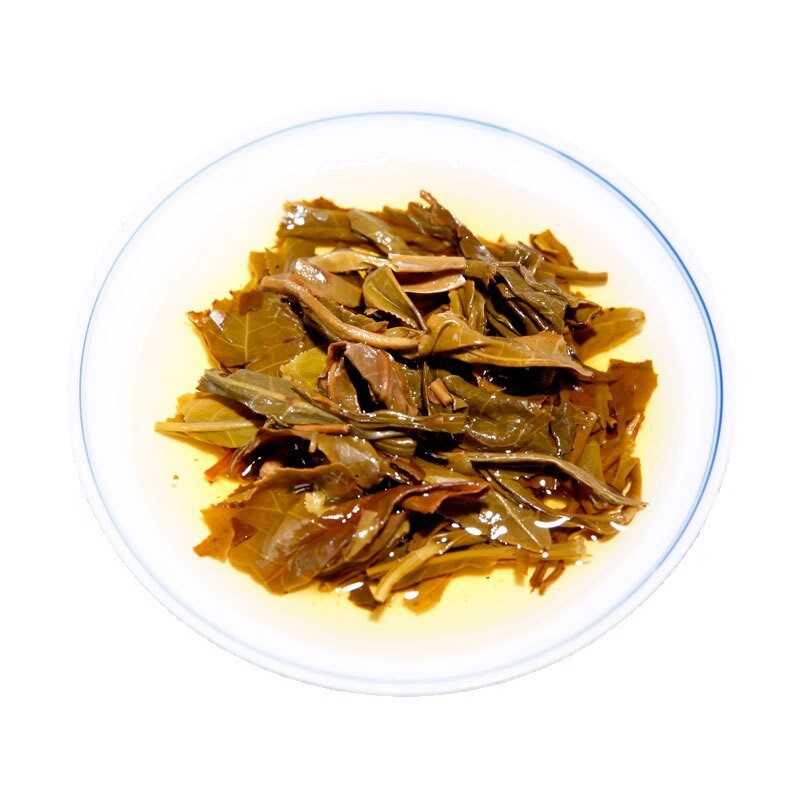 Jishun Hao Strength Pai Pu'er Tea 330g Yunnan Qizi Tea Cake Pu'er Raw Tea Cake