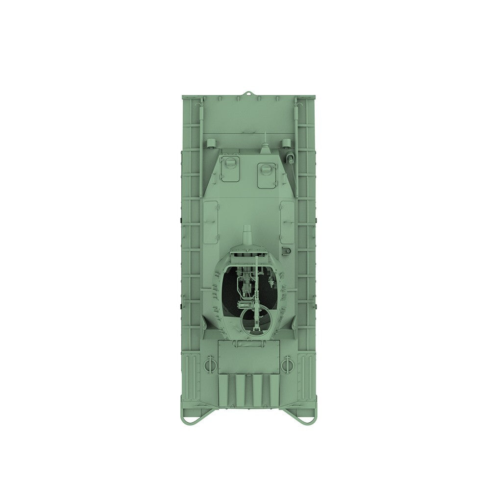 SSMODEL SS100548 1/100 Military Model Kit US LVT(A)-4 LIGHT TANK