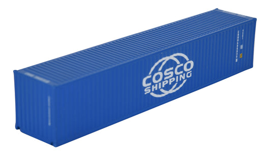 1:87 COSCO 40GP Metal Shipping Container Model Toy Home Office Decor Gift