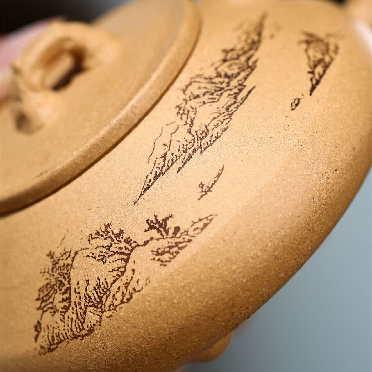 Handmade Tea Pot Marked Creative Shipiao Pot Master Yixing Zisha Duan Clay Pot