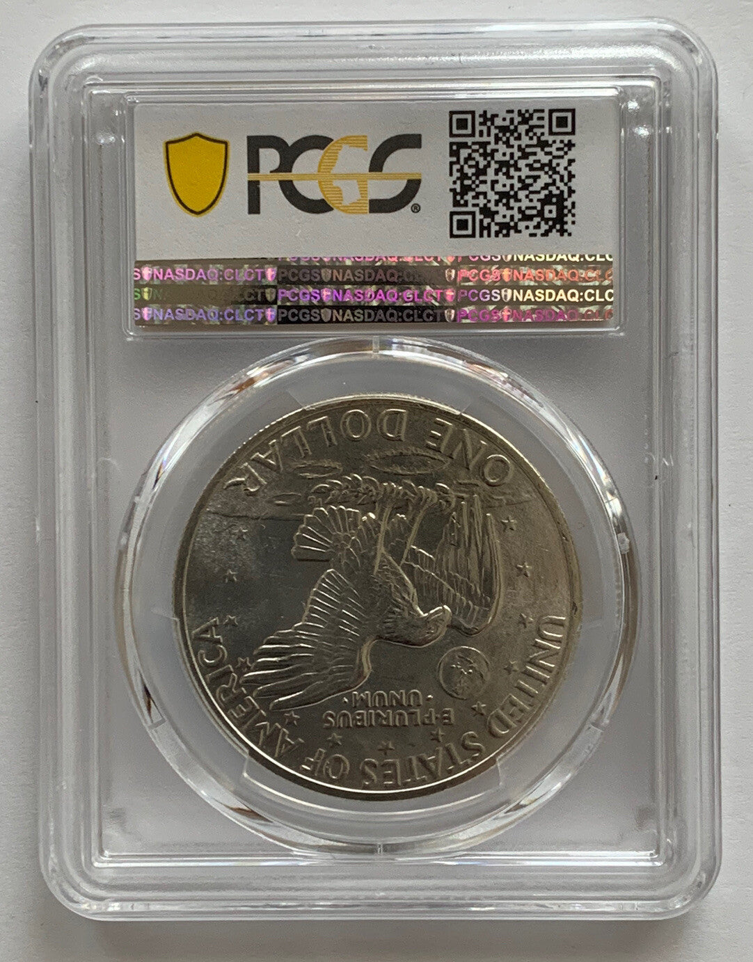 1971 S Dwight D. Eisenhower IKE Silver Dollar $1 Coin PCGS MS65 GEM Moon Landing