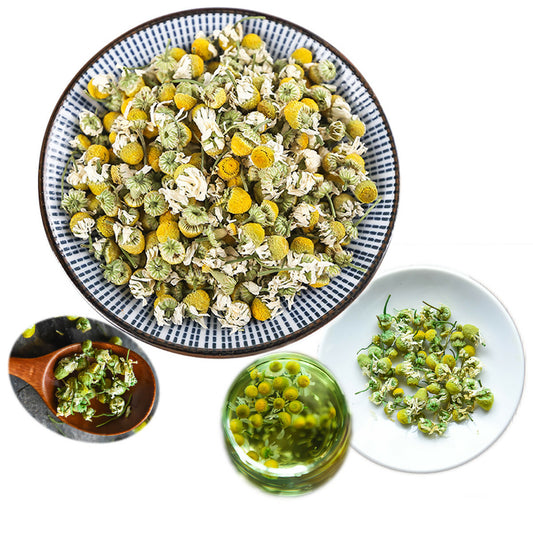 Organic Chamomile Flower Tea Herbal Loose Leaf Relaxing Sleep Aid 100g
