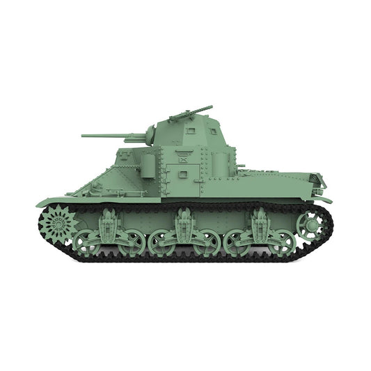 SSMODEL SS72510 1/72 25mm Military Model Kit US M2 Medium Tank