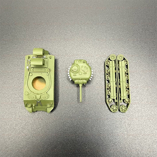 1/144 American M4 Sherman Medium Tank Painted Finished Model