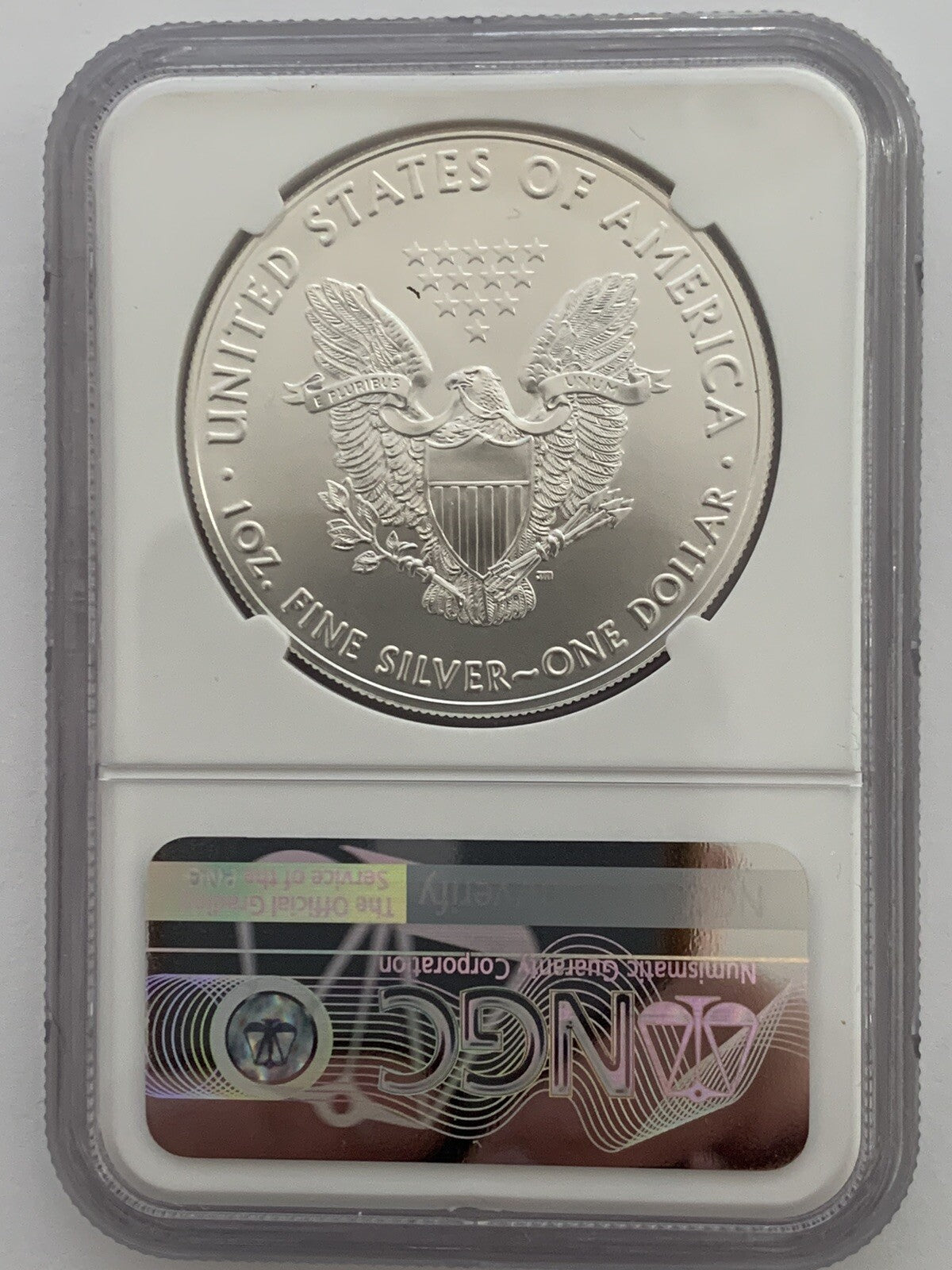 2018 American Silver Eagle ASE Coin 1oz FINE Silver NGC Holder MS69 ER GEM Money