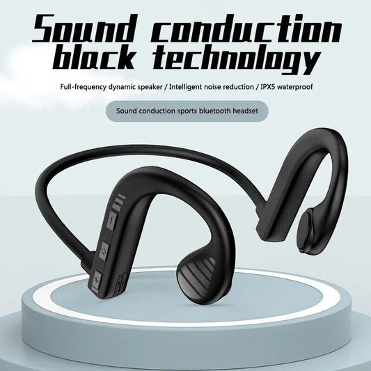 Bone Conduction Headphones Bluetooth 5.2 Wireless Earbuds Outdoor Sport Headset