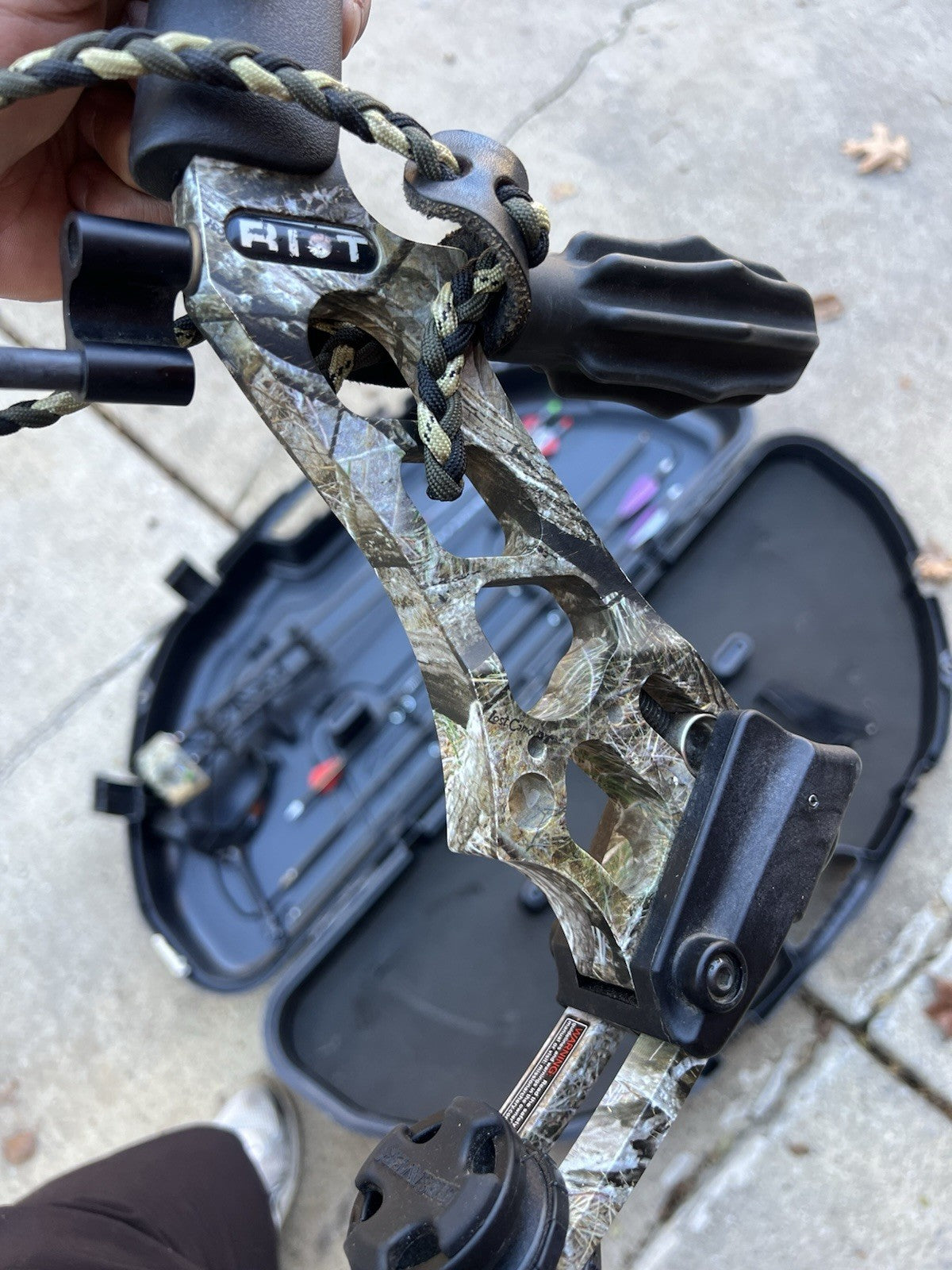 Mission By Matthew’s Riot Compound LH Bow Combo + Hard Planco Bow Case