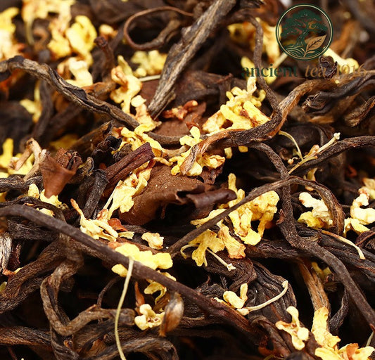 500g Osmanthus Black Tea Flower Tea Loose Tea Yunnan Dianhong Tea