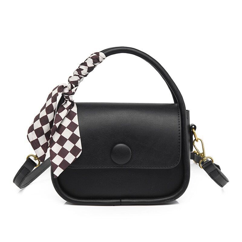 Shoulder Bag Women PU Leather Handle Handbag Female Classic Women Crossbody Bag