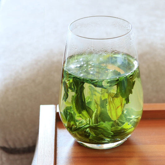 Supreme Ming Qian tea melon slices, AnHui Liu An Gua piano green tea-