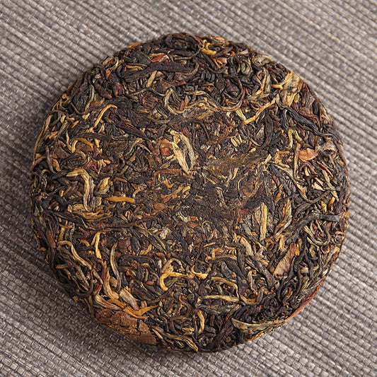 100g Yunnan Dian Black Tea 2025 Big Tree Tea Hong Run Small Cake Tea