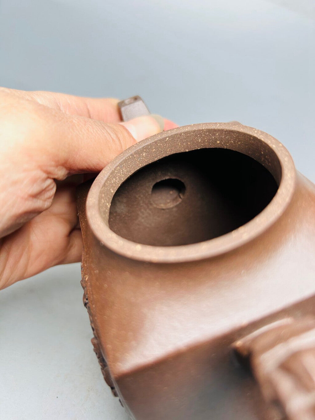 Chinese Yixing Zisha Clay Handmade Exquisite Teapot