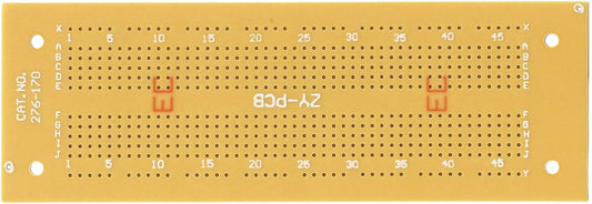 Prototyping Breadboard with 550 Indexed Contact Points, 6" x 2-1/16" Model PB-10