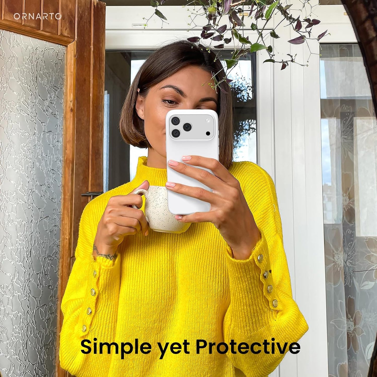 Compatible with Iphone 17 Pro Max Case 6.9", Slim Liquid Silicone 3 Layers Soft