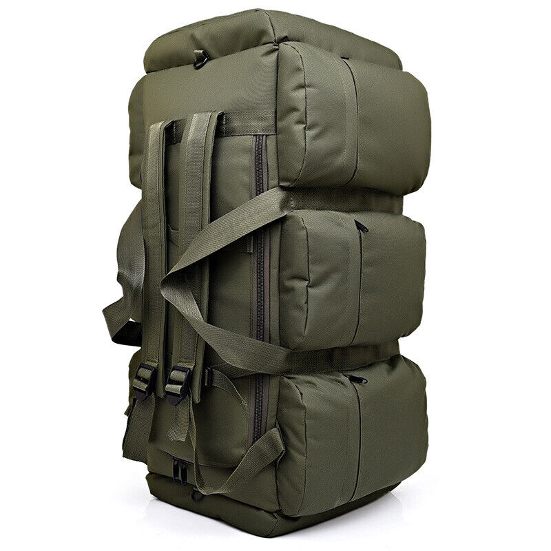 90L Military Tactical Luggage Bag Large Shoulder Travel Bags Backpack Camping