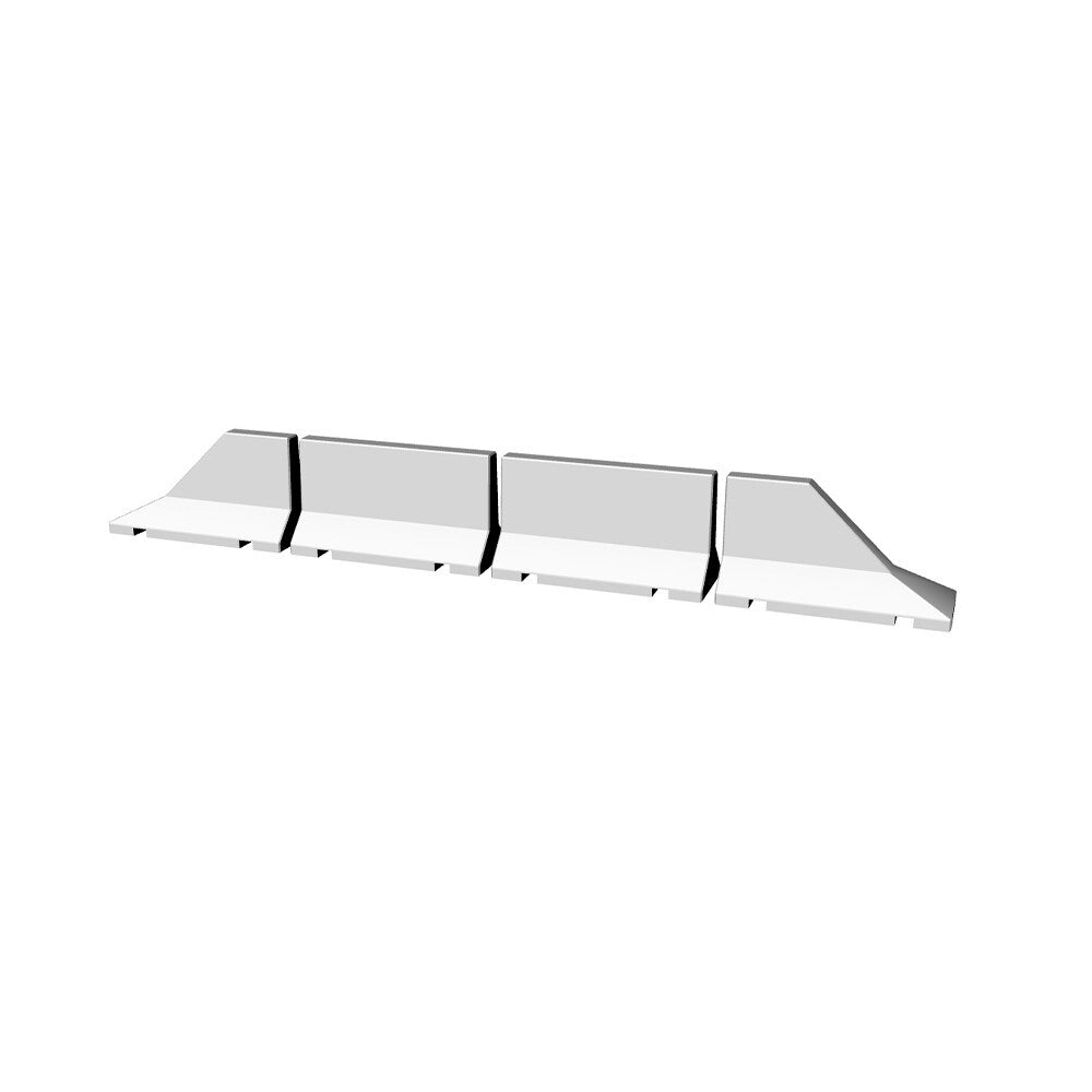 Yao's Studio LYT160016 1/160 Concrete Temporary Barriers For Model Railroads