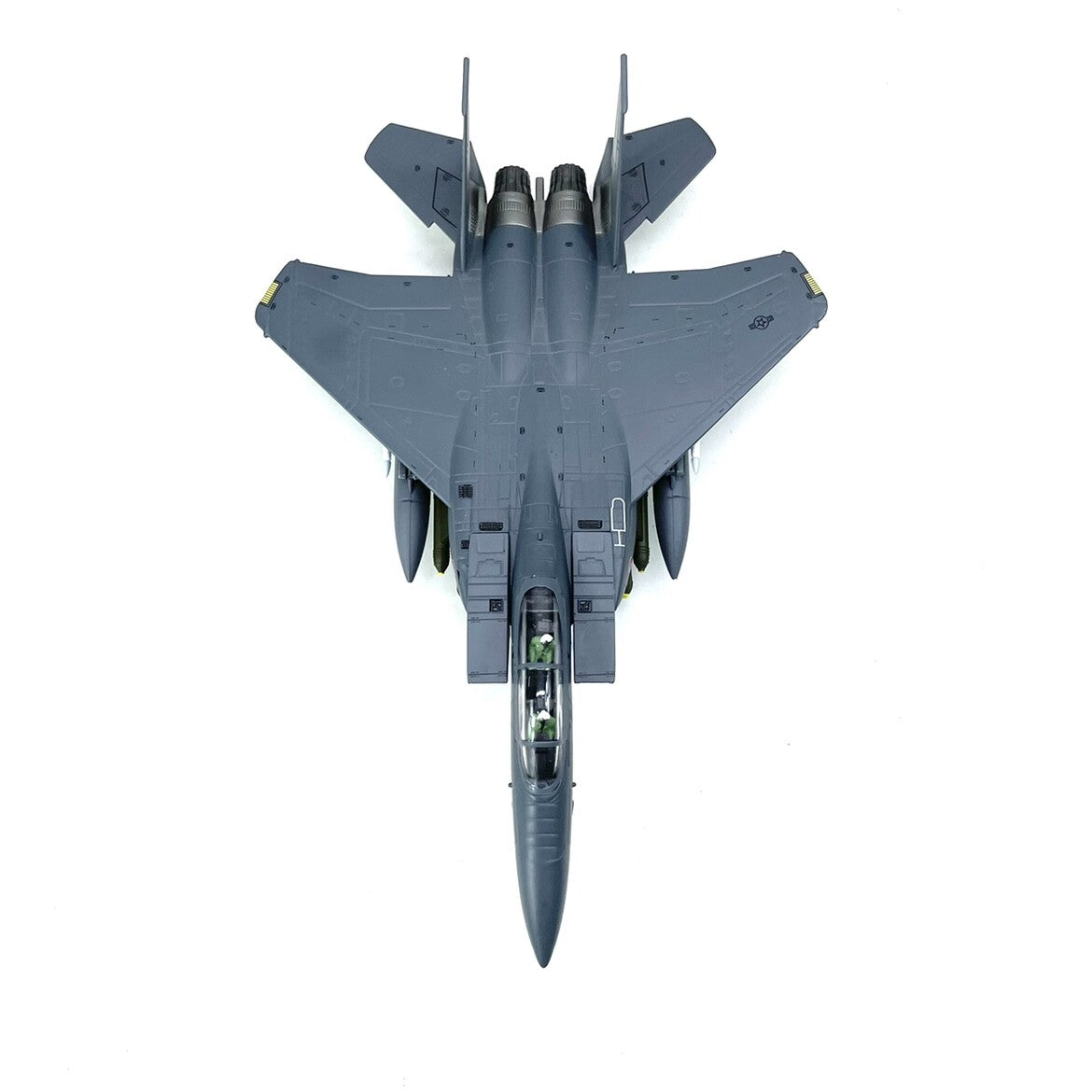 1: 100 US F-15E supersonic fighter bomber alloy aircraft model