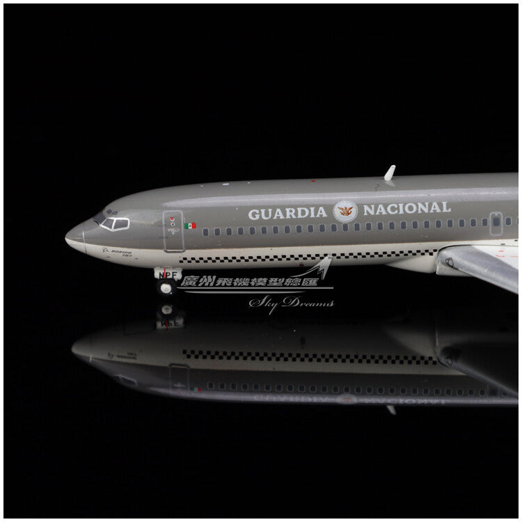 1:400 GeminiJets Mexican Federal Police BOEING 727-200 Airplane Diecast Model