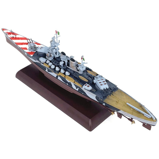24cm Diecast Alloy 1/1000 Scale Italian Battleship Roma Model Toy Gift
