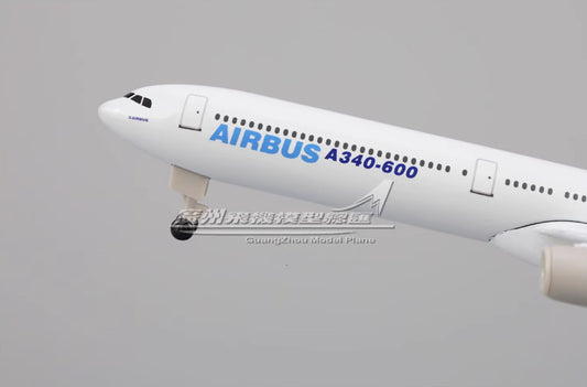 20CM AIRBUS A340-600 Passenger Aircraft Plane Aeroplane Diecast Airplane Model