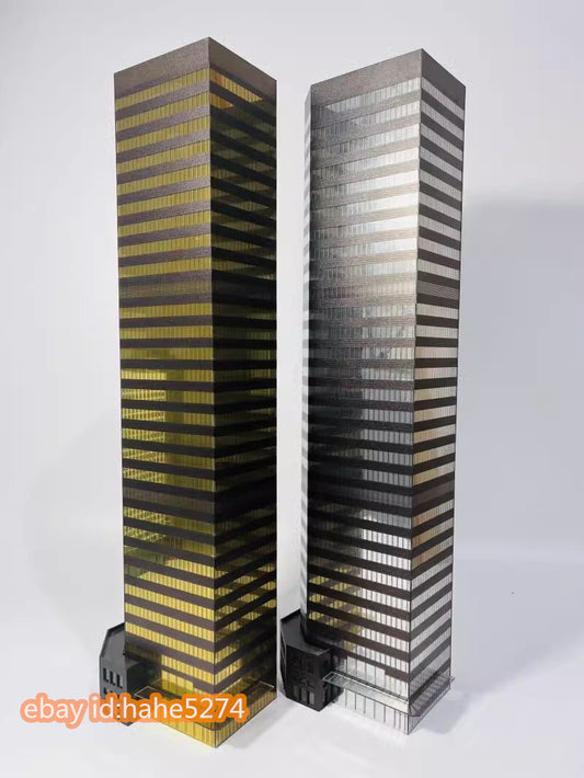 1/150 Building Model Office Building Scene Architecture Assembled Skyscraper