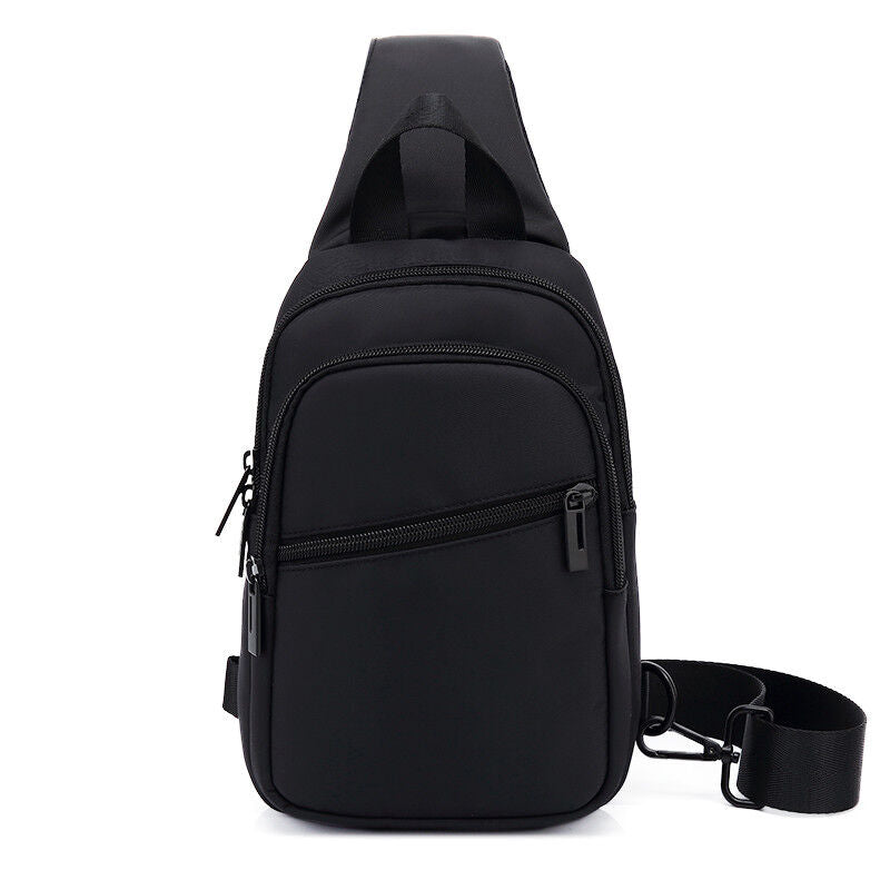 Water Resistant Sling Backpack Rucksack Chest Pack Single Strap Daypack Bag
