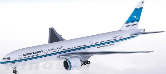 1:200 32CM Hogan KUWAIT AIRWAYS BOEING 777-200 Passenger Plane ABS Plastic Model