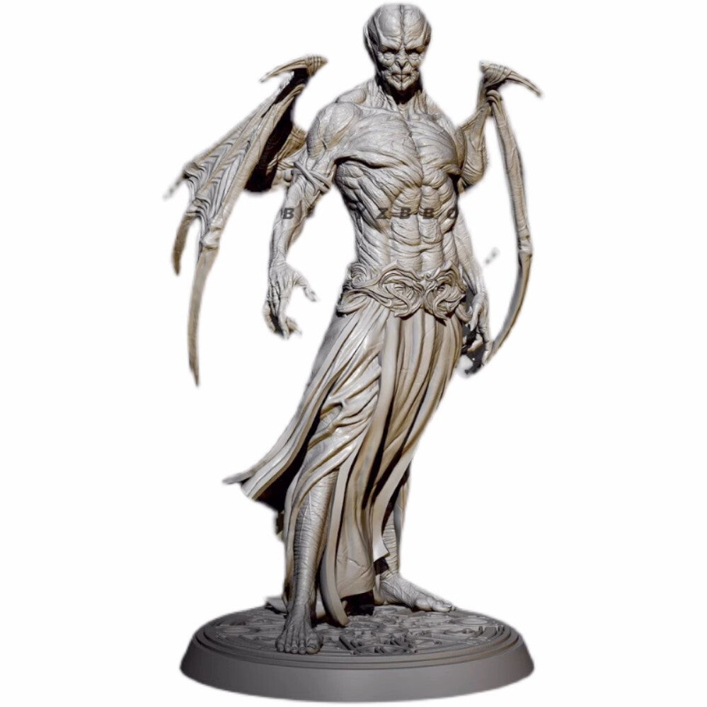 1/24 77mm Resin Figure Model kit Fantasy Devil Vampire unassembled unpainted