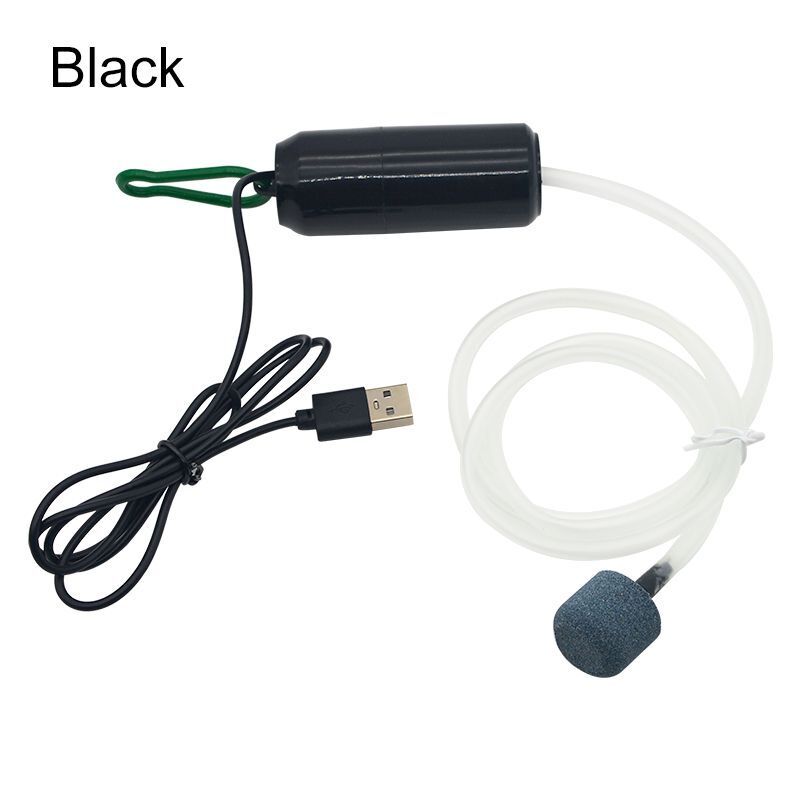 Aquariums Accessory USB Air Pump Fish Tank Silent Compressor Mini Oxygen Aerator