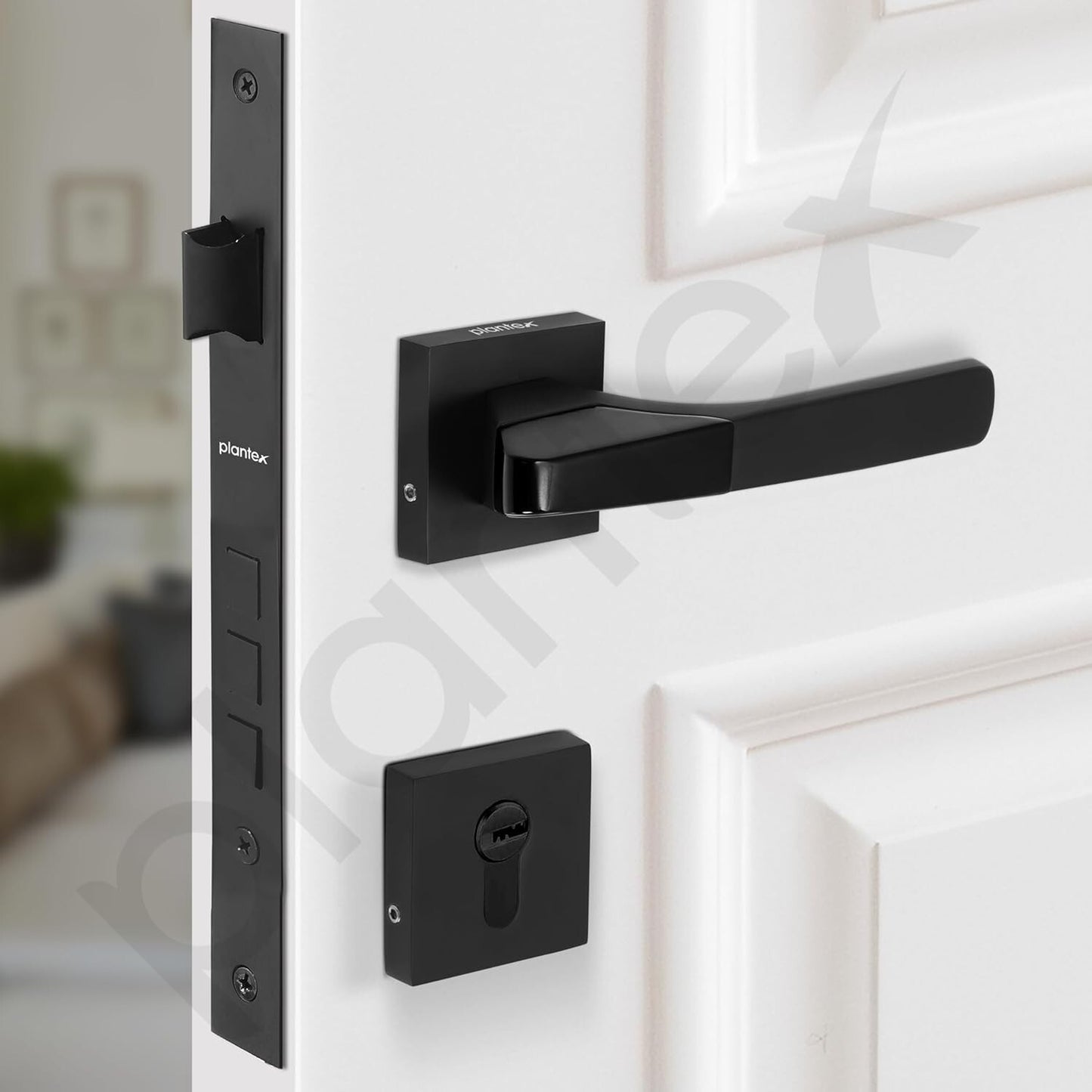 Heavy Duty Mortise Main Door Lock Set For Home With 3 Brass Keys