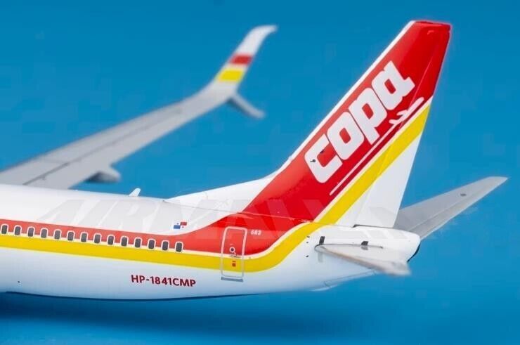 1:400 GeminiJets Copa BOEING 737-800S Passenger Airplane Diecast Aircraft Model