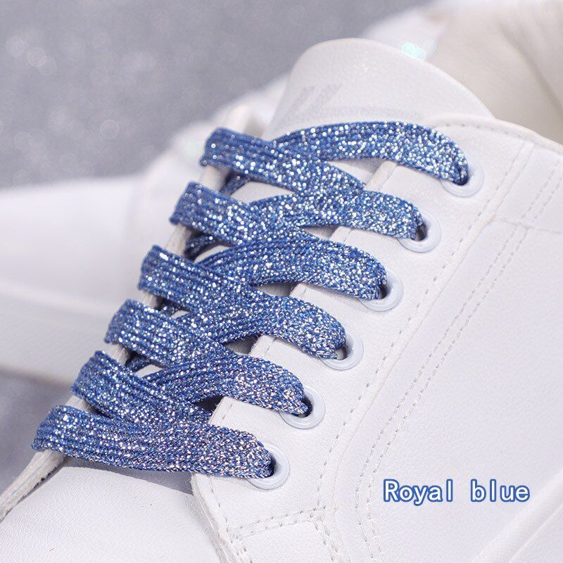 Shoelaces Colorful Sparkling Flat Athletic Sneakers Shoes Boot Strings 100-160cm