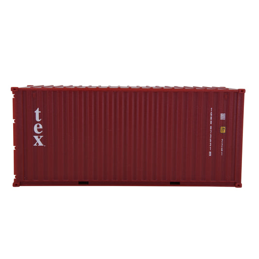 1:35 TEX 20GP Shipping Container Model Plastic Office Home Decorate Toy