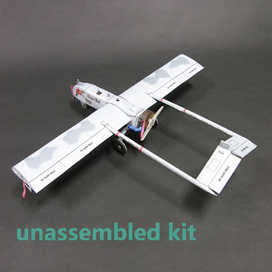 1:12 RQ-7 Shadow UAV 3D Plane Paper Model Aircraft Puzzle Unassembled Kit Gifts
