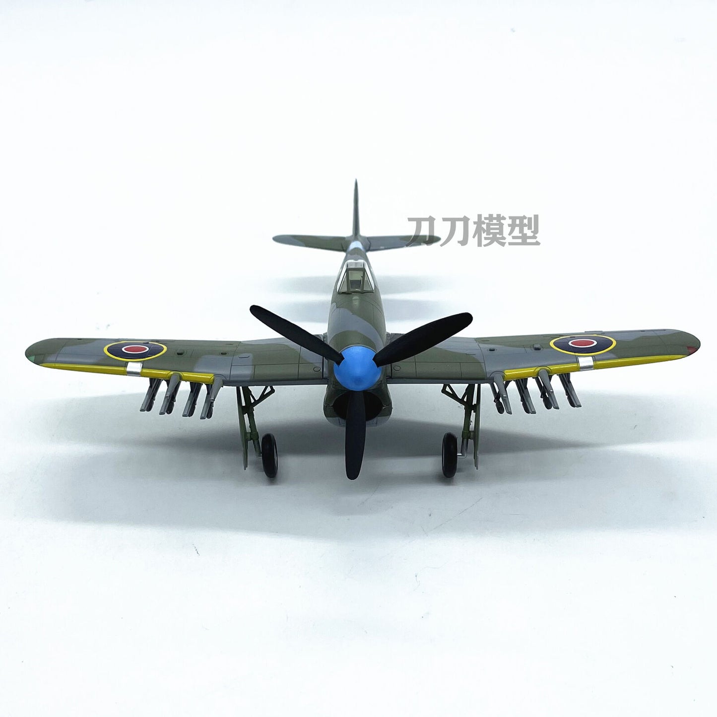 1:72 World War Ii British Typhoon Mk 1b Fighter Aircraft Model Display