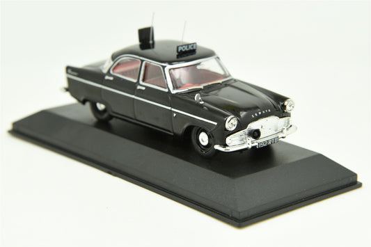 ATLAS 1:43 Ford Zephyr Mk2 Black British Police Car Model DieCast Model Metal