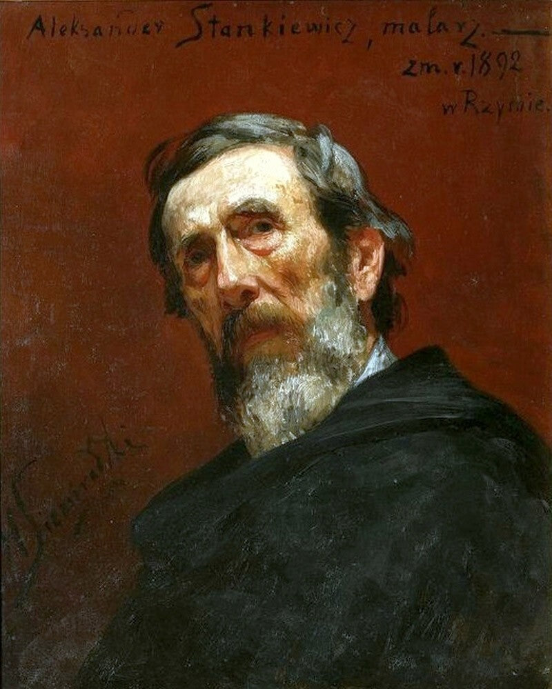 Dream-art Oil painting Portrait-of-Aleksander-Stankiewicz-Hendryk-Siemiradzki-Oi