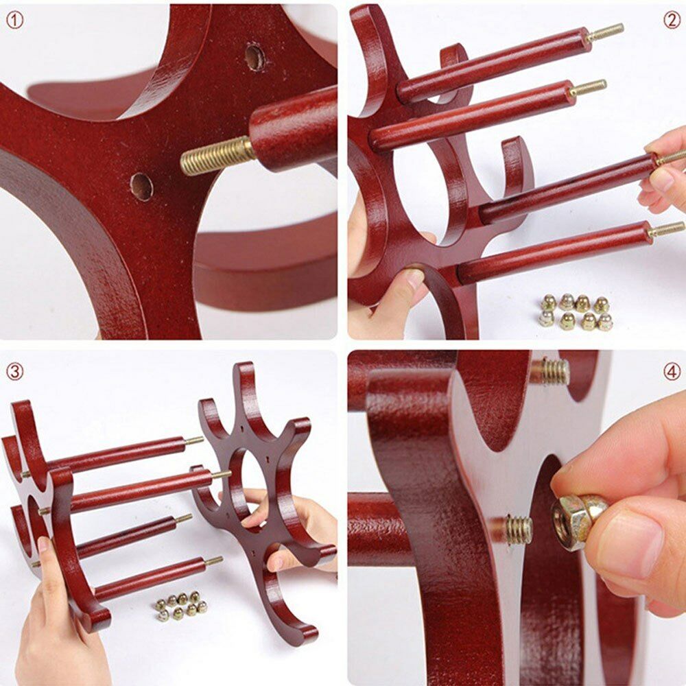 Home Tool Wine Racks Wooden Wine Bottle Holder Wine Stand Shelf Home Bar Storage