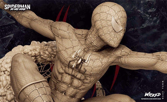 1/24 resin figure model Movie superhero Spider Man Unassembled unpainted