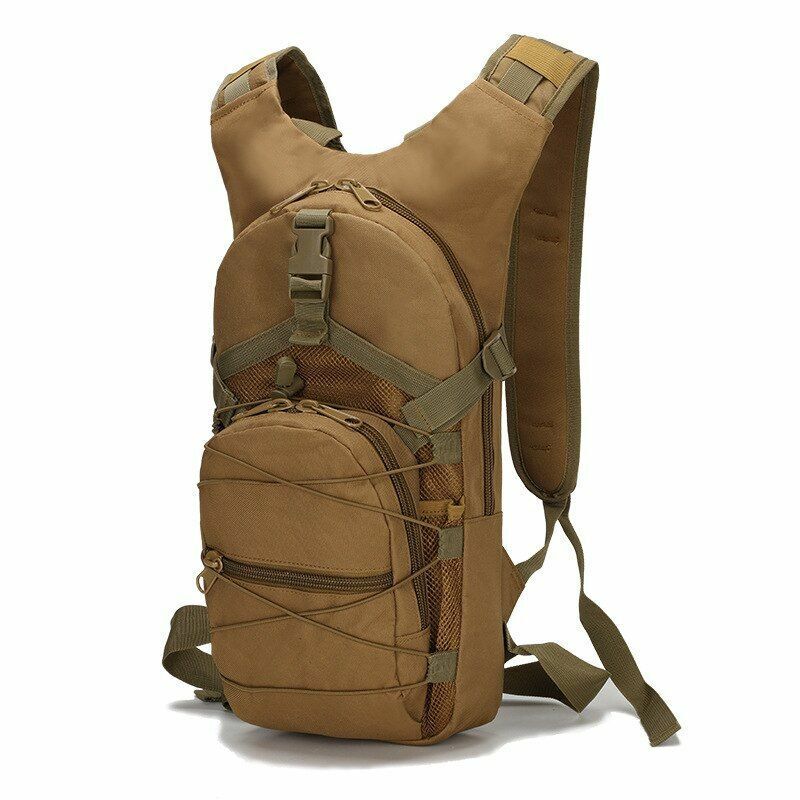 15L Tactical Backpack 800D Oxford Hiking Outdoor Cycling Camping Bag 45*24*12 CM