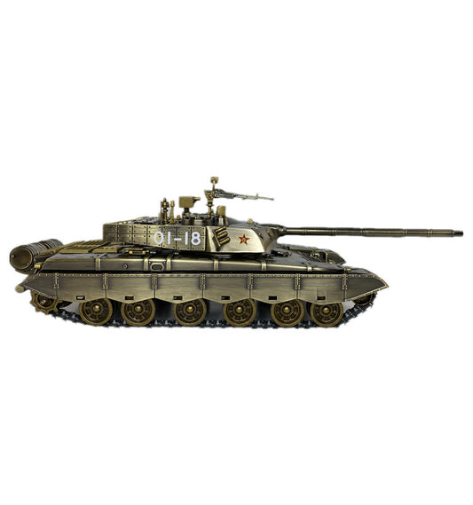 1:26 42CM China ZTZ-99 Type 99 Main Battle Tanks Diecast Military Armor Model